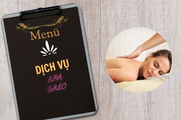 Thiết kế Menu spa đẹp