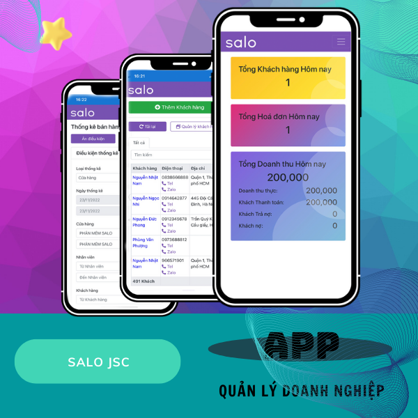 APP quản lý doanh nghiệp